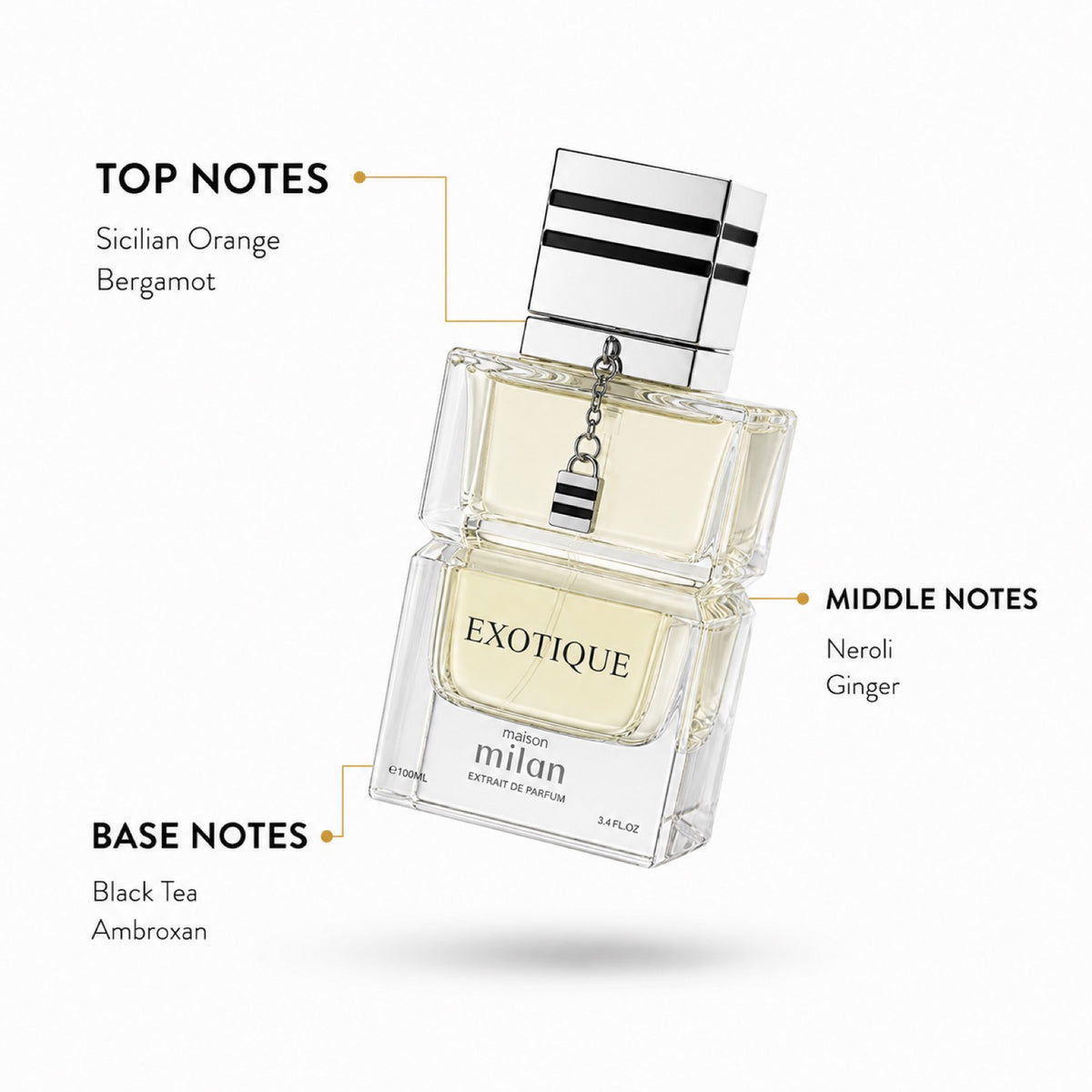 Exotique — note pyramid