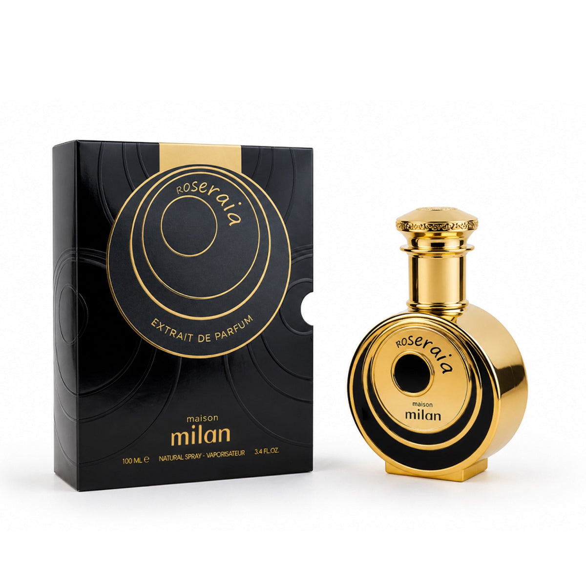 Roseraia Black by Maison Milan